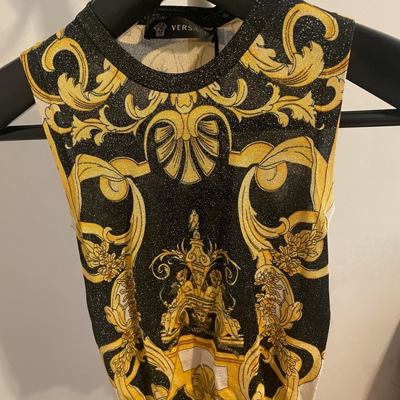 Gianni Versace Top/bodysuit/knit tank Donna size 36 (4) - Picture 8 of 16